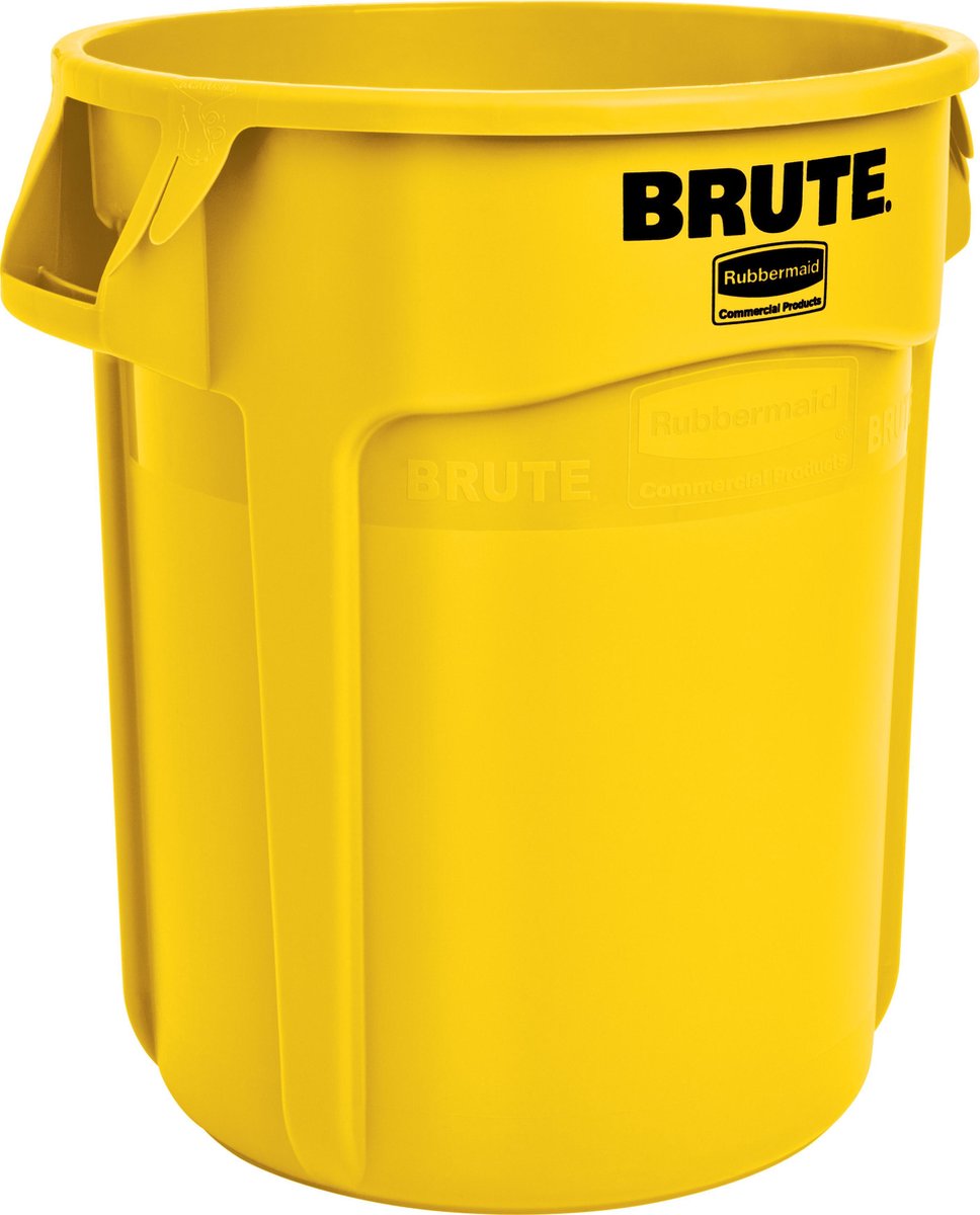 Rubbermaid Brute Container - 75,7 l - Geel