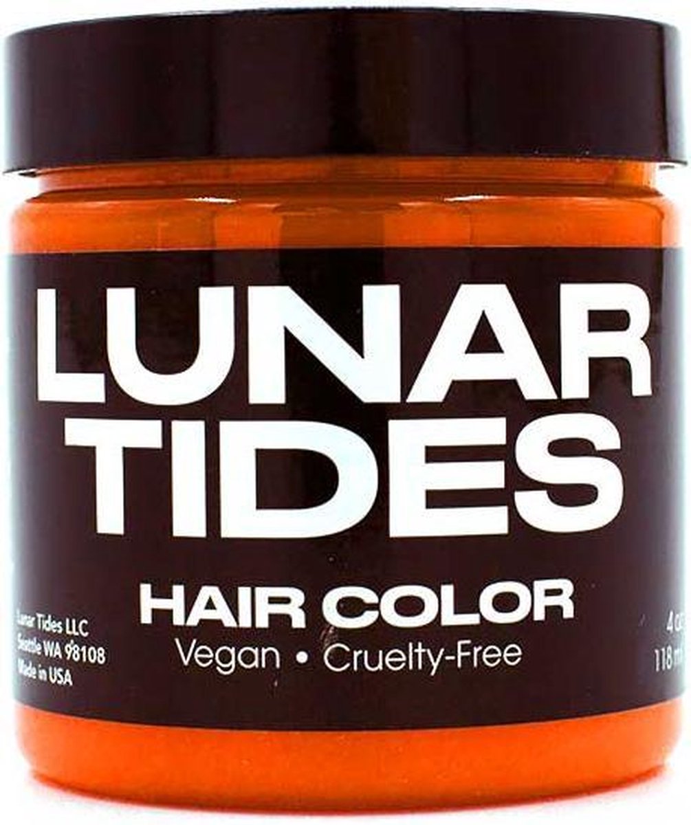 Lunar Tides - Neon Tangerine Semi permanente haarverf - One Size - Oranje