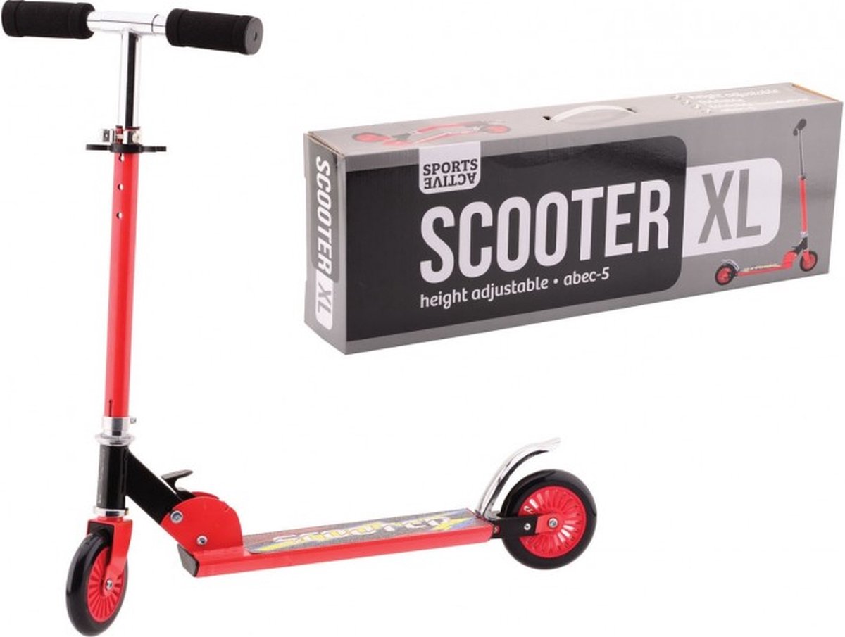 Sportline Scooter Rood - Step — afbeelding 13