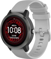 Shop4 - Bandje geschikt voor: Garmin Venu Bandje - Siliconen Grijs