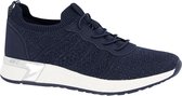 venice Blauwe instapper knitted - Maat 41