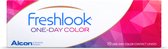 -2.50 - FreshLook® One-Day Blue - 10 pack - Daglenzen - Kleurlenzen - Blauw