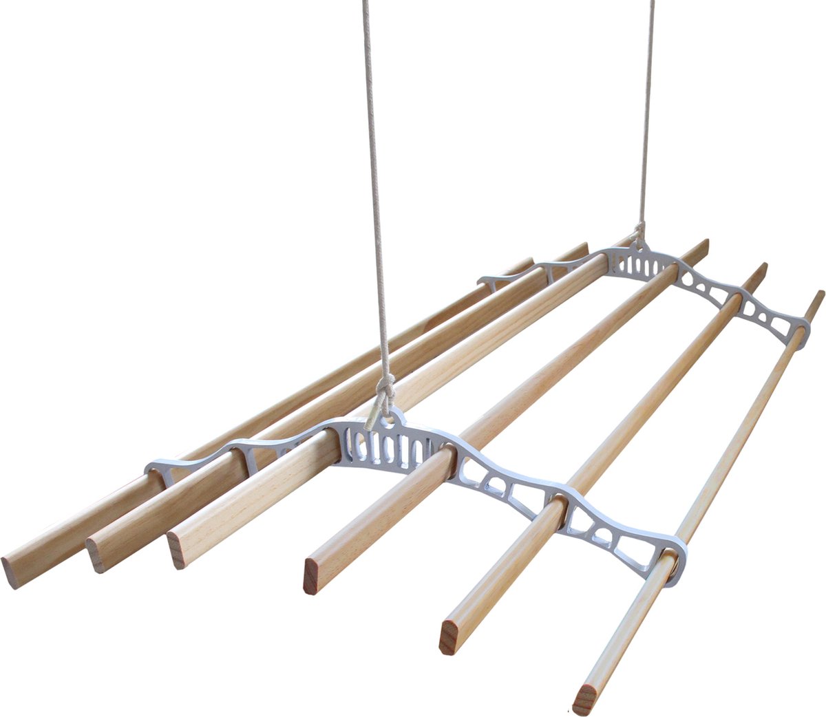 Droogrek Ophangbaar - Wit - 1.8 meter - plafond wasrek