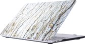 Mobigear Laptophoes geschikt voor Apple MacBook Pro 13 Inch (2016-2019) Hoes Hardshell Laptopcover MacBook Case | Mobigear Marble - Model 32 - Model A1706 / A1708 / A1989 / A2159