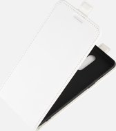 OnePlus 8 Hoesje - Mobigear - Serie - Kunstlederen Flipcase - Wit - Hoesje Geschikt Voor OnePlus 8