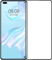 Mobigear Edge To Edge Gehard Glas Ultra-Clear Screenprotector voor Huawei P40 - Zwart