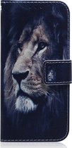 Samsung Galaxy S20 Plus Hoesje - Mobigear - Design Serie - Kunstlederen Bookcase - Lion - Hoesje Geschikt Voor Samsung Galaxy S20 Plus