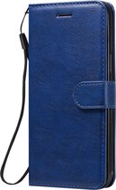 Apple iPhone 12 Pro Max Hoesje - Mobigear - Premium Serie - Kunstlederen Bookcase - Blauw - Hoesje Geschikt Voor Apple iPhone 12 Pro Max