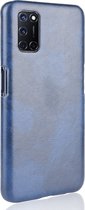 Mobigear Excellent Telefoonhoesje geschikt voor OPPO A72 Hardcase Backcover Hoesje - Blauw