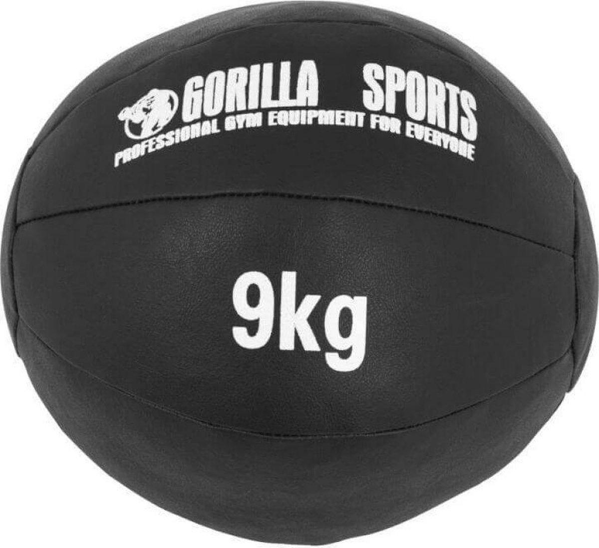 Gorilla Sports Medicijnbal - Medicine Ball - Kunstleer - 9 kg