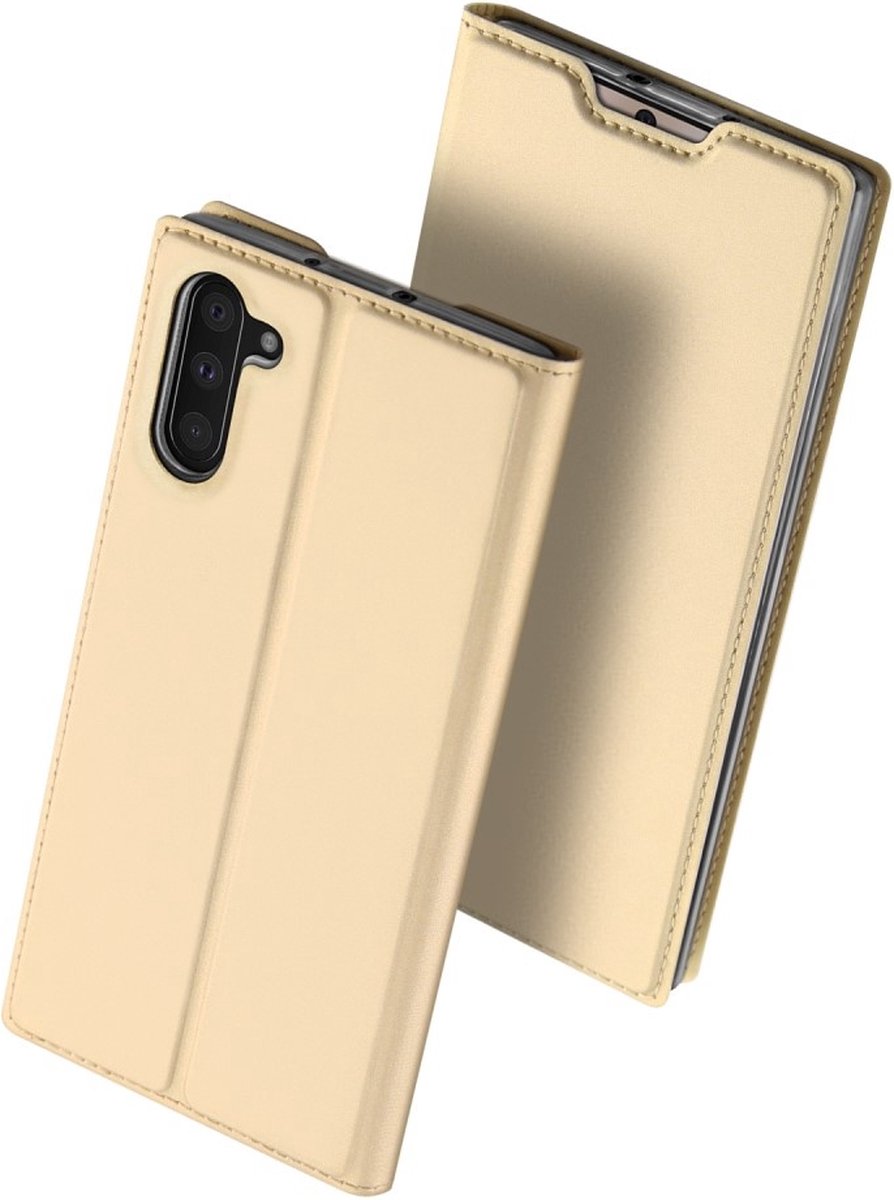 Dux Ducis - pro serie slim wallet hoes - Geschikt voor Samsung Galaxy Note 10 - Goud