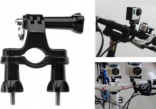 Support Guidon Universel Pour Caméra GoPro Hero 4/3+/3/2/1 - Vélo Et Moto