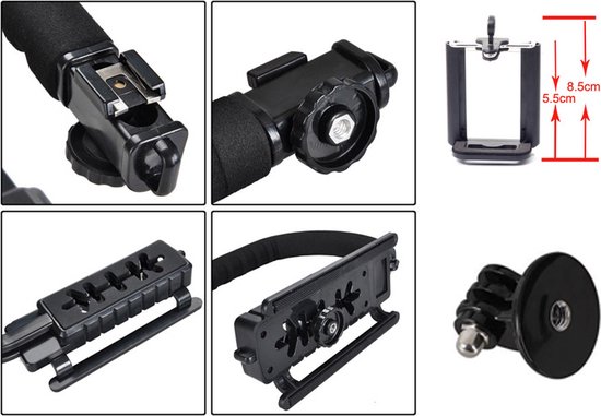 Stabilisateur vidéo professionnel pour caméra de portable - Thot