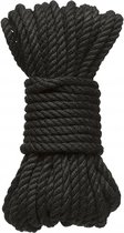 6mm Hemp Bondage Rope - 30 Ft. Black - Bondage Toys - Ropes