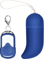 Wireless Vibrating G-Spot Egg - Big - Blue - G-Spot Vibrators - Eggs