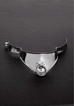 Locking Cleopatra Collar with Ring (13.5") - Leash and Collars -