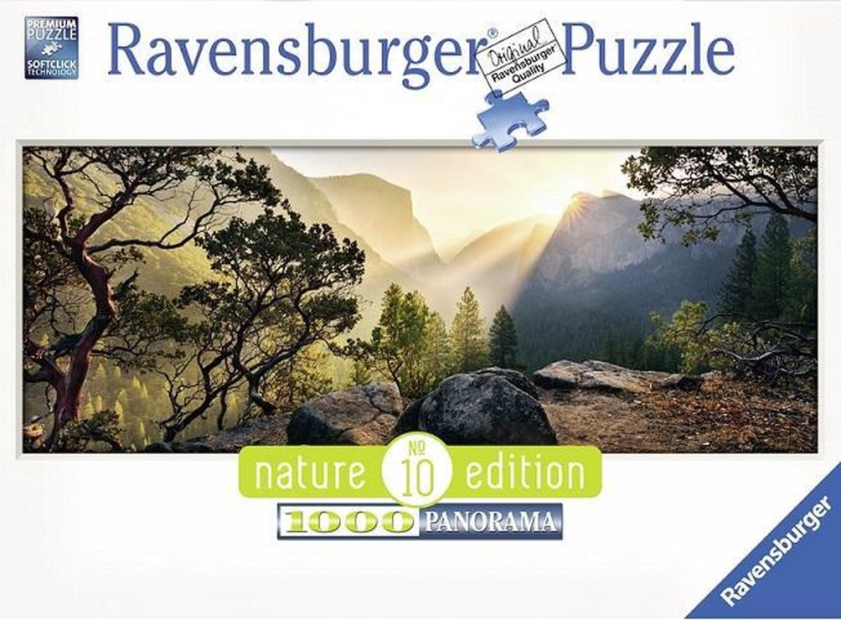 Ravensburger puzzel Yosemite Park Panorama - Legpuzzel - 1000 stukjes |  bol.com