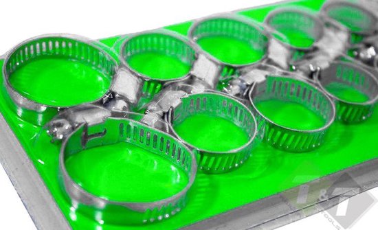 Slangklemmen set, 10 delig, 20, 25, 30mm, Benson van Benson — afbeelding 3