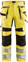 Blaklader Werkbroek met stretch High Vis 1995-1831 - Mannen - Geel/Zwart - 64