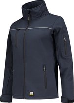 Tricorp softshell jack luxe dames - 402009 - navy - maat XXL