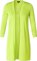 YESTA Laureen Vest - Neon Green - maat 2(50)
