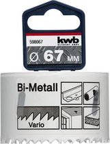 KWB Gatenzaag HSS Bi-metaal 598-067 - Ø 67 mm - 2 stuks