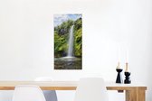 Canvas Schilderij Nationaal park Egmont - 40x80 cm - Wanddecoratie
