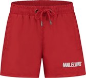 Malelions Junior Nium Swimshort - Red/White - 6 | 116