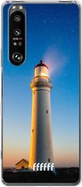 6F hoesje - geschikt voor Sony Xperia 1 III -  Transparant TPU Case - Lighthouse #ffffff