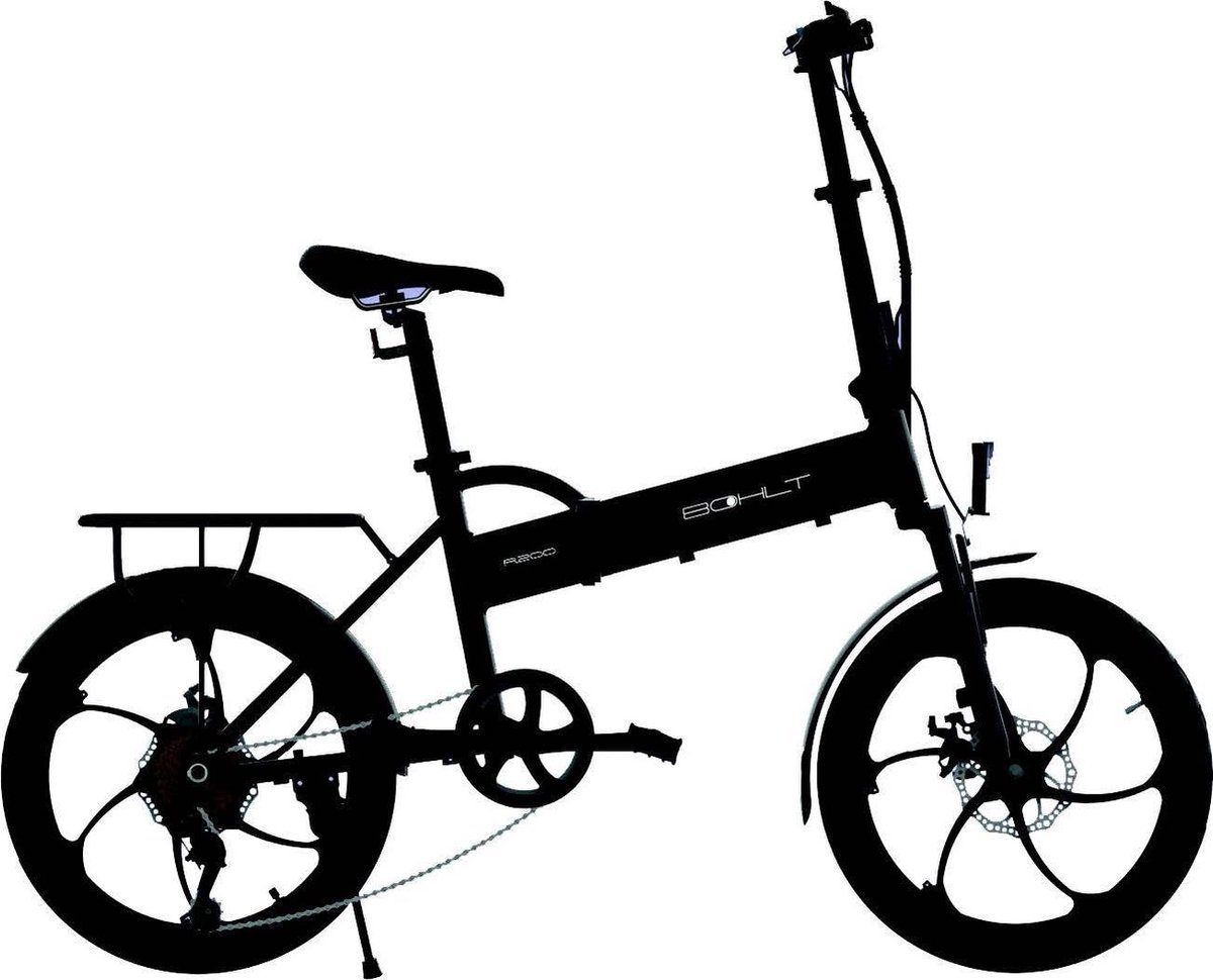 Bohlt R200 Zwart electrische vouwfiets