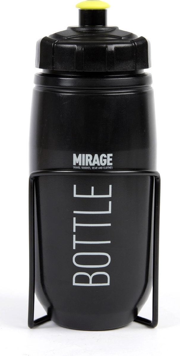 Mirage Bidon Met Houder 600 Ml Zwart van Mi — afbeelding 2