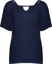 Geisha T-shirt T Shirt X Neck 12047 23 Navy Dames Maat - XXL