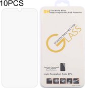 Voor Blackview A80 10 STUKS 0.26mm 9H 2.5D Gehard Glas Film