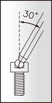 TwinHead Wrench IceToolz 7M40 - 4 mm inbussleutels