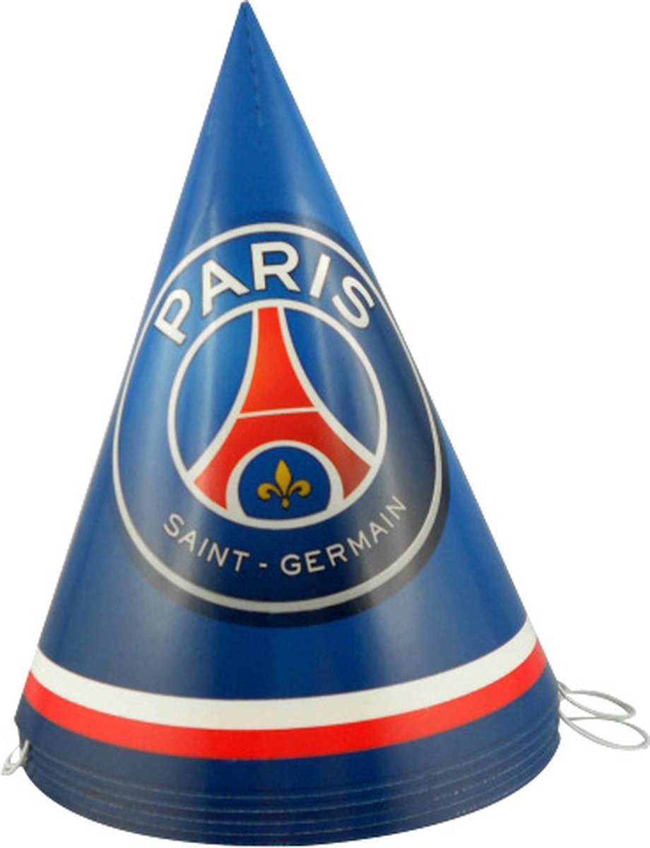 Paris Saint-Germain feesthoedjes 6 st.