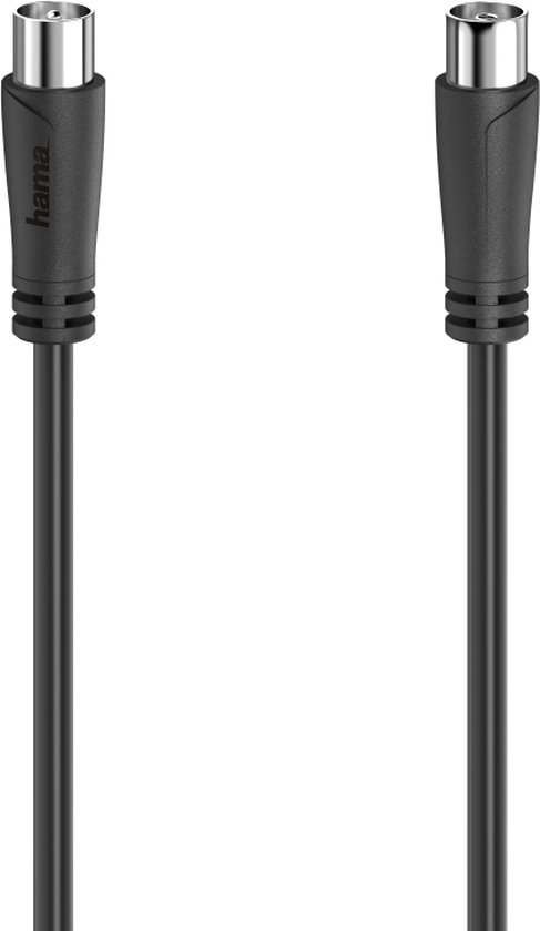 goobay TV Antennekabel Zwart, 10 meter, 135 dB