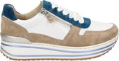 Ara dames sneaker - Wit multi - Maat 37