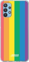 6F hoesje - geschikt voor Samsung Galaxy A32 4G -  Transparant TPU Case - #LGBT #ffffff