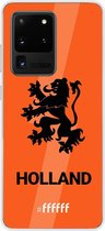 6F hoesje - geschikt voor Samsung Galaxy S20 Ultra -  Transparant TPU Case - Nederlands Elftal - Holland #ffffff