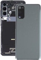 Batterij-achterklep met cameralensafdekking voor Samsung Galaxy S20 (grijs)