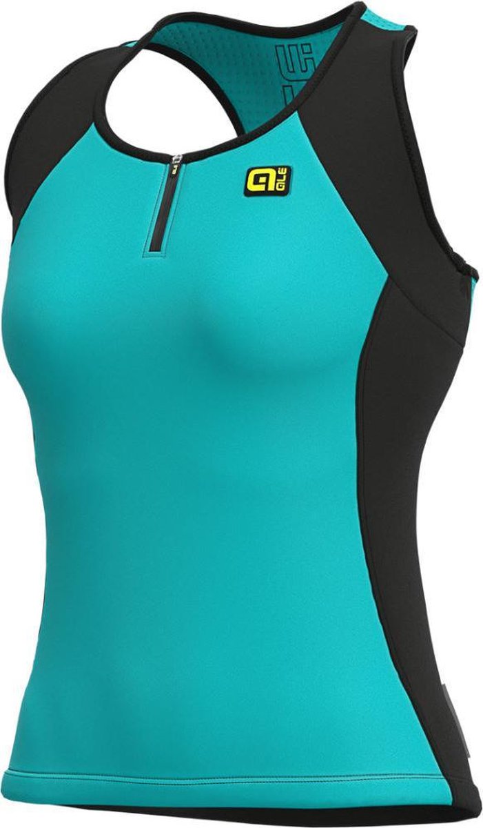 Ale Lady Top Solid Color Block - Turquoise - XXL - Valt klein