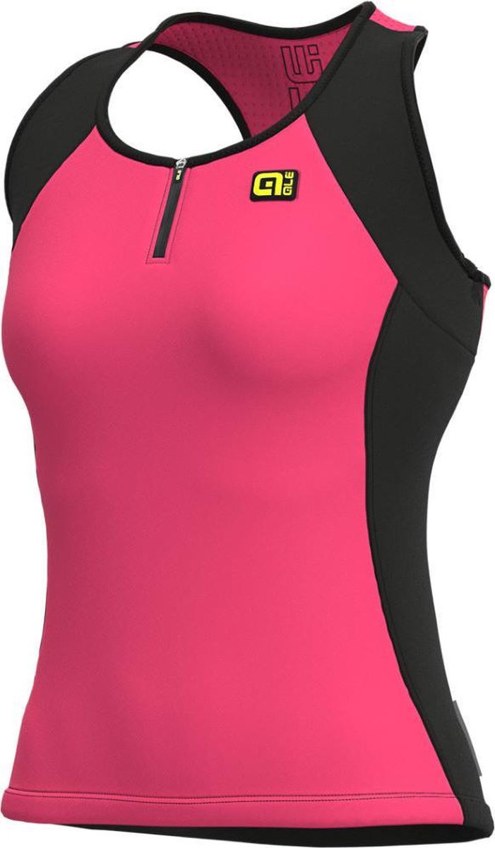 Ale Lady Top Solid Color Block - Cyclaam - 4XL - Valt klein