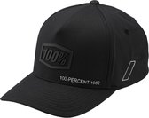 100% Pet Snapback Shadow X-Fit - Zwart - S/M