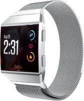 By Qubix - Fitbit Ionic Milanese Bandje (Small) - Zilver