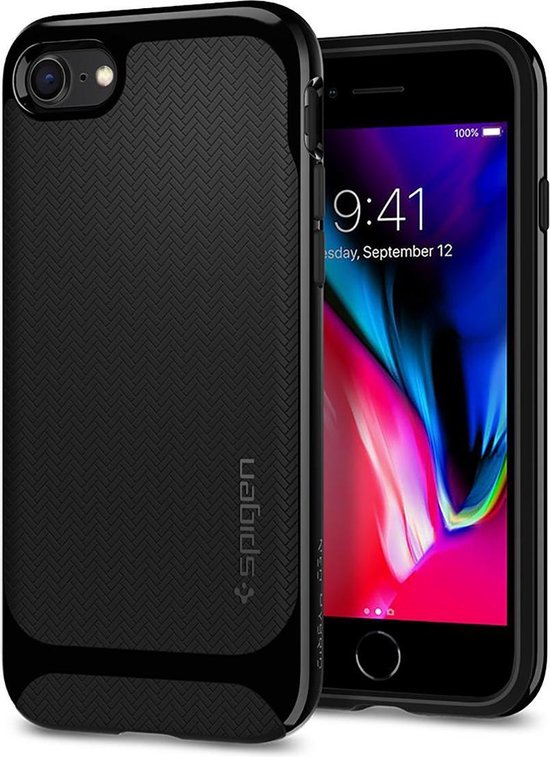 Spigen Neo Hybrid Herringbone case iPhone 7 8 SE 2020 SE 2022 hoesje