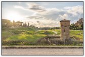 Oude renbaan van het Circus Maximus in Rome - Foto op Akoestisch paneel - 150 x 100 cm