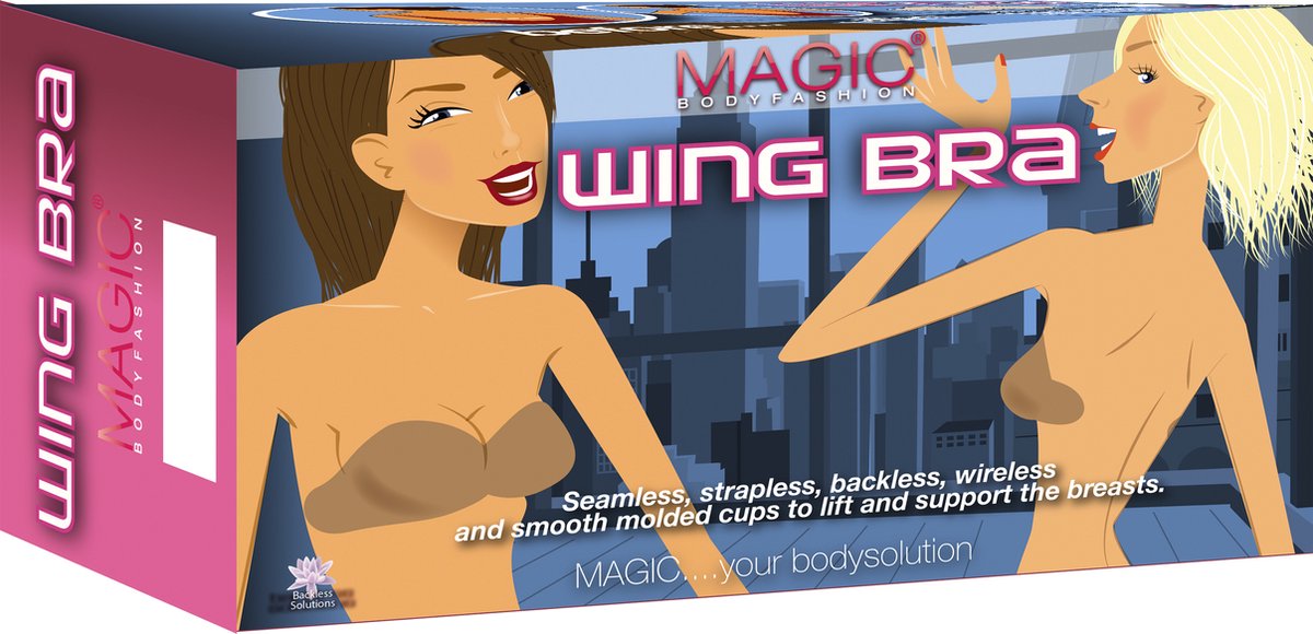Magic Strapless Plak BH - Winga Bra zonder achterkant - Sliponline