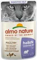 Natvoer voor Katten - Almo Nature - Holistic Digestive Help - Gevogelte - 30 x 70 gram