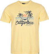 O'Neill T-Shirt CALIFORNIA BEACH - Gold Haze - L