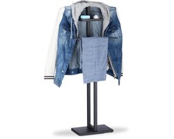dressboy - met broekhanger - staal - 112 x 52,5 x 20 cm - slaapkamer
